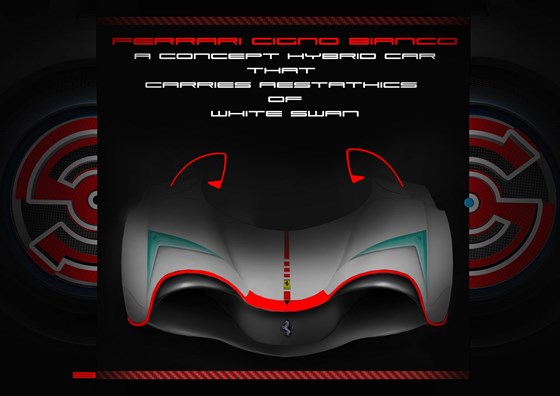 Transportation Design: Ferrari Cigno Bianco