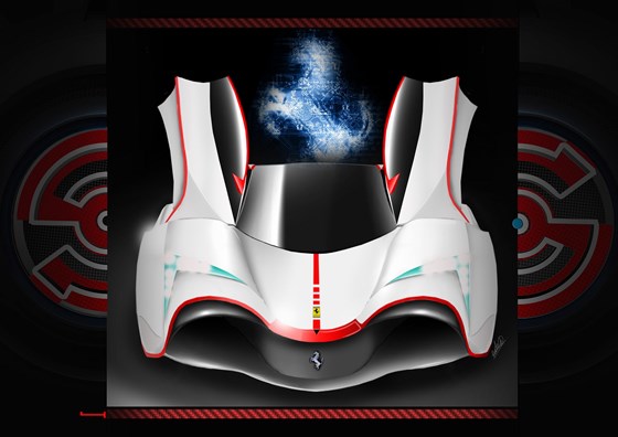 Transportation Design: Ferrari Cigno Bianco