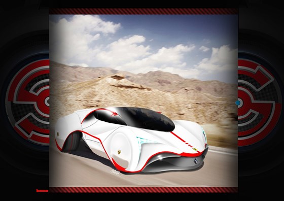 Transportation Design: Ferrari Cigno Bianco