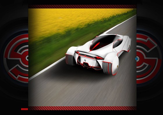 Transportation Design: Ferrari Cigno Bianco