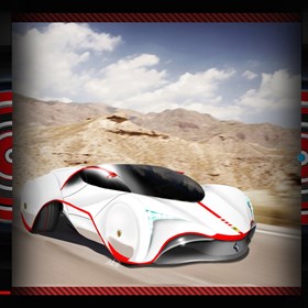 Transportation Design: Ferrari Cigno Bianco